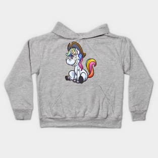 Pirate Unicorn Kids Hoodie